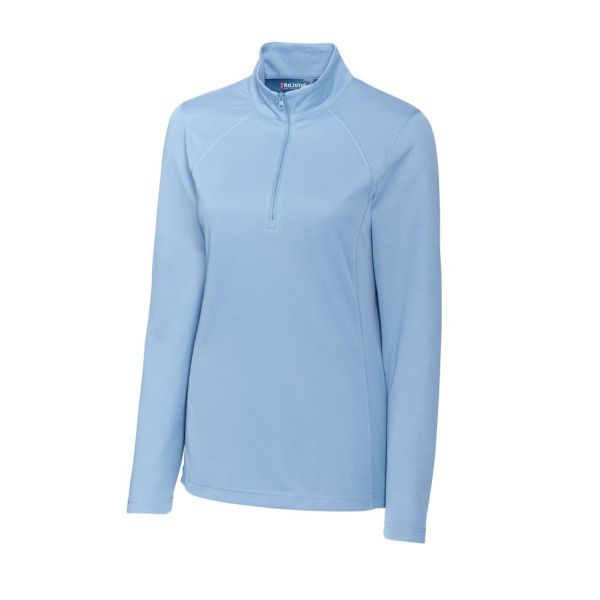 Rhode Island Ice Pique 1/2 Zip Ladies Outerwear